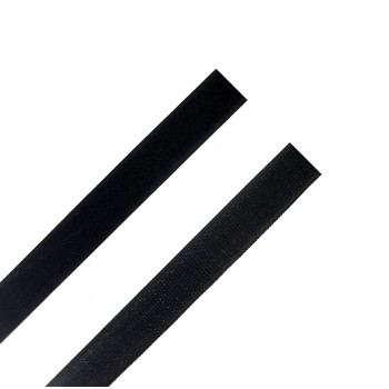 Velcro 20mm Negro