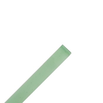 Huincha Plastica Transparente Verde 25mm