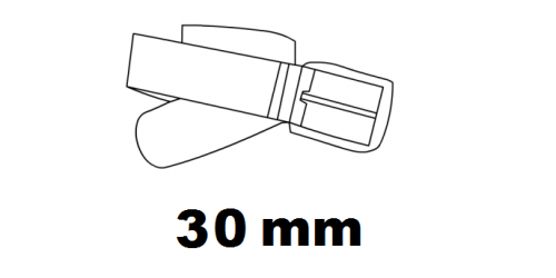 Hebillas de cinturón para correas de 30mm