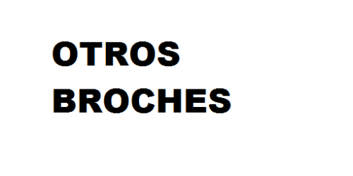 OTROS Broches